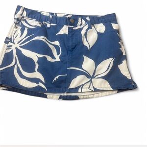 Y2K Abercrombie & Fitch‎ Tropical Floral Mini Skirt